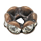 Brass Rhinestone Spacer Beads(RB-A014-L4mm-01R-NF)-1