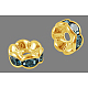 Brass Rhinestone Spacer Beads(RB-A014-L6mm-03G-NF)-1