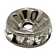 Brass Rhinestone Spacer Beads(RB-A014-Z5mm-01B)-1