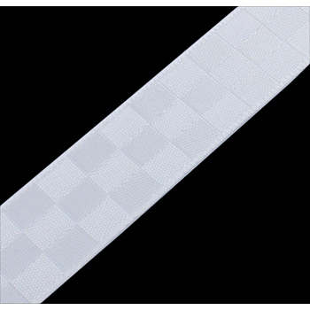 Double Face Satin Ribbon, Checkered Ribbon, White, 3/8 inch(10mm), 100yards/roll(91.44m/roll)