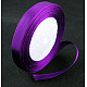 Dark Violet Single Face Satin Ribbon(RC006-35)-1