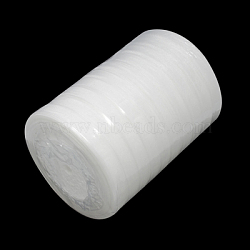 Sheer Organza Ribbon, DIY Material for Ribbon, White, 1/2 inch(12mm), 500yards(457.2m)(RS12mmY001)
