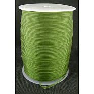 Organza Ribbon, Olive Drab, 1/8 inch(3mm), 1000yards/roll(914.4m/roll)(RS3mmY055)