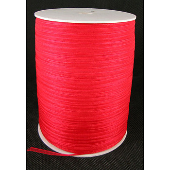 Organza Ribbon, Red, 1/8 inch(3mm), 1000yards/roll(914.4m/roll)