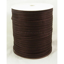 Organza Ribbon, Coconut Brown, 1/4 inch(6mm), 500yards/Roll(457.2m/Roll)(RS6mmY074)