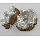 Brass Rhinestone Spacer Beads(RSB030NF-05)-1