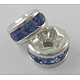 Brass Grade A Rhinestone Spacer Beads(RSB036NF-14)-1