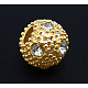 Alloy Rhinestone Beads(RSB185-G)-1