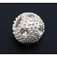 Alloy Rhinestone Beads(RSB185-S)-1