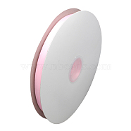 Breast Cancer Pink Awareness Ribbon Making Materials Grosgrain Ribbon, Pink, 1/4 inch(6mm), about 100yards/roll(91.44m/roll)(RW6mmY004)