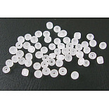 2mm FloralWhite Glass Beads(SDBM1)