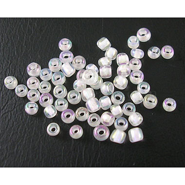 2mm FloralWhite Glass Beads