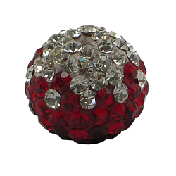 Austrian Crystal Beads, Pave Ball Beads, with Polymer Clay inside, Round, about 10mm in diameter, hole: 1mm(SFR10MMC003)