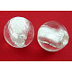 Handmade Silver Foil Glass Beads(SLR10MM09Y)-1