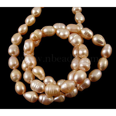 Grade B Pearl Beads Strands(SPRB003Y-2)-2