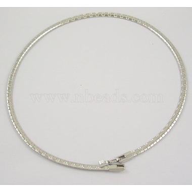 4mm White Brass Necklace Making