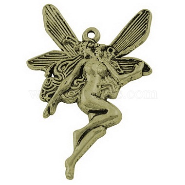 Antique Bronze Angel & Fairy Alloy Pendants