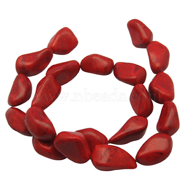 Synthetic Howlite Beads Strands(TURQ-20X11-3)-2