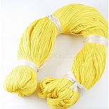 1mm Yellow Waxed Polyester Cord Thread & Cord(YC-R135-110)