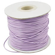 Waxed Polyester Cord, Bead Cord, Plum, 0.5mm, about 169.51~174.98 Yards(155~160m)/Roll(YC-0.5mm-132)