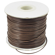 Waxed Polyester Cord, Bead Cord, Camel, 1.5mm, about 169.51~174.98 Yards(155~160m)/Roll(YC-1.5mm-108)