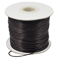 Korean Waxed Polyester Cord, Coconut Brown, 1mm, about 85yards/roll(YC1.0MM-09)