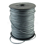 SlateGray Waxed Polyester Cord Thread & Cord(YC2.5mmY-6)