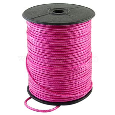 HotPink Waxed Polyester Cord Thread & Cord