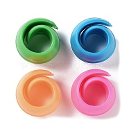 Silicone Thread Spool Huggers, Thread Spool Savers, Bobbin Clips, for Sewing Tools, Prevent Thread Tails from Unwinding, Mixed Color, 27x25.5x19.5mm(TOOL-NH0001-01)