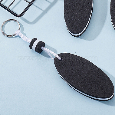 10Pcs Iron Plastic Keychains(KEYC-GF0001-27A)-7