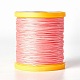 Round Waxed Polyester Cord(YC-E004-0.65mm-N605)-1