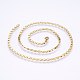 304 Stainless Steel Sheet Chain Necklaces(MAK-L015-04B)-2