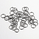 Iron Open Jump Rings(X-IFIN-A018-5mm-B-NF)-1