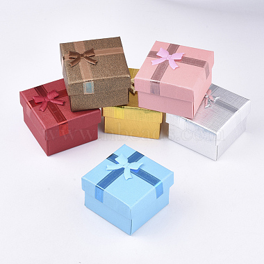 Boîtes à bagues en carton(CBOX-S018-05B)-2