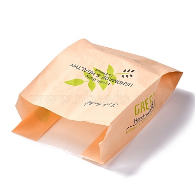 Rectangle with Leaf Pattern Paper Baking Bags(CARB-K0001-01D)-4