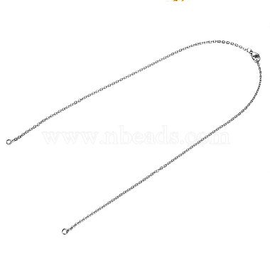 304 Stainless Steel Cable Chain Necklace Making(STAS-T040-PJ209-1-46)-2