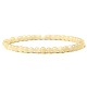 4MM Natural Topaz Jade Stretch Bracelets(RP2095-3)-1