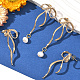 6Pcs Brass Stud Earring Finding(KK-BBC0019-96A)-3