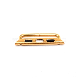 316 Stainless Steel Strap Connector For iwatch, Golden, 8x32x3mm(STAS-WH0029-04G)