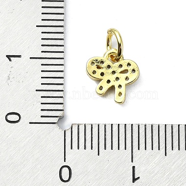 micro cuivres ouvrent pendentifs de zircons(KK-H475-22G-02)-3