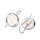 Brass Earring Hooks(KK-H298-03P)-2