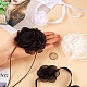 4Pcs 4 Styles Cloth & Polyester Flower Collar Choker Necklaces Set for Women Bride Wedding Party(AJEW-TA0001-27)-4