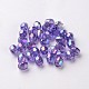 AB Color Plated Eco-Friendly Transparent Acrylic Barrel Beads(TACR-L002-4mm-21)-1