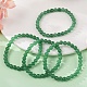 Natürliche malaysia jade bead stretch armbänder(X-BJEW-K212-A-013)-1