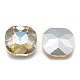 Pointed Back Glass Rhinestone Cabochons(RGLA-T032-12x12mm-09)-2