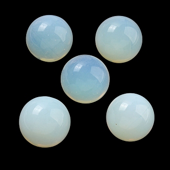 Opalite Round Ball Figurines Statues for Home Office Desktop Decoration, 20mm