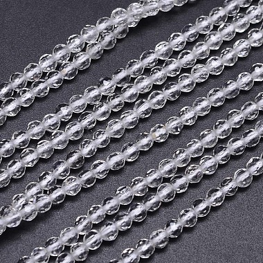 4mm Round Quartz Crystal Beads