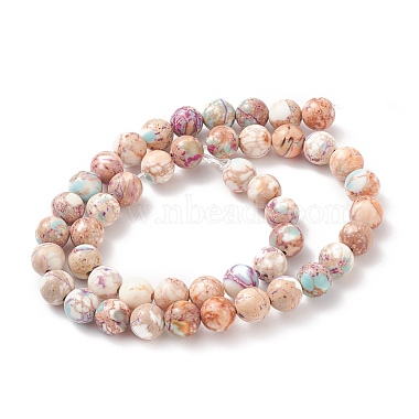 Natural Imperial Jasper Beads Strands(X-G-E358-8m-01)-5