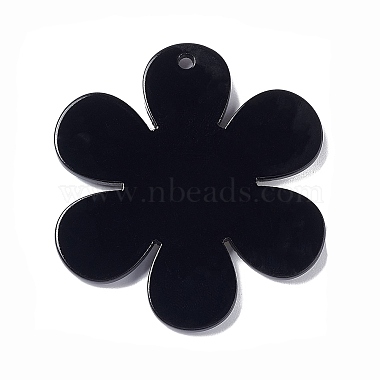 Opaque Acrylic Big Pendants(OACR-P012-B06)-2