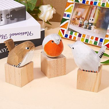 Wooden Birds and Block Ornaments(JX680A)-6